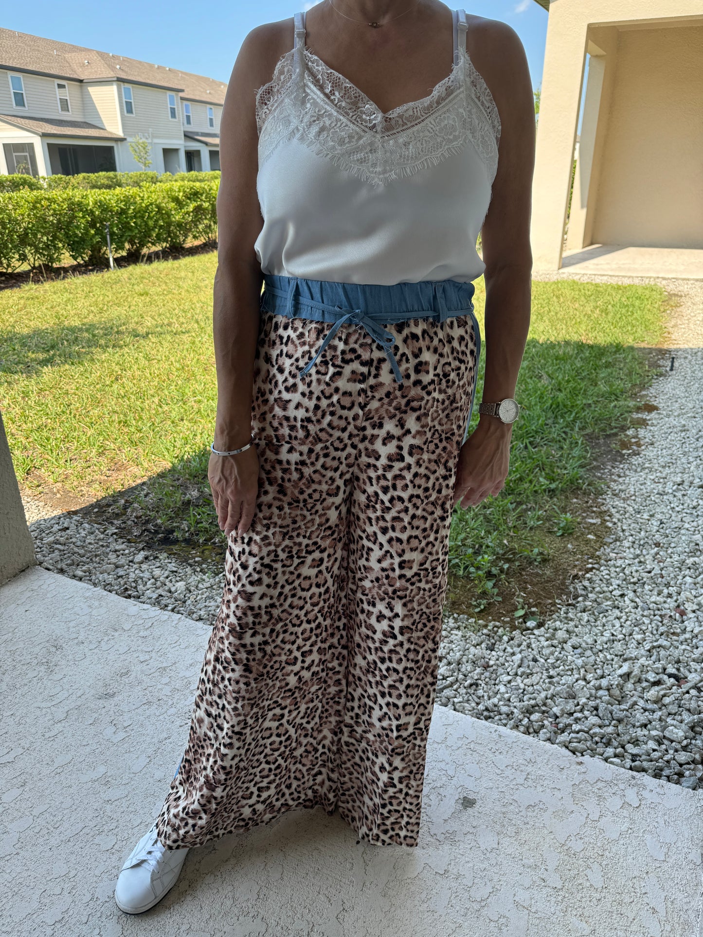 Denim & print