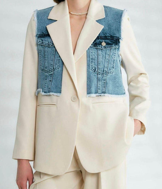 Denim Blazer