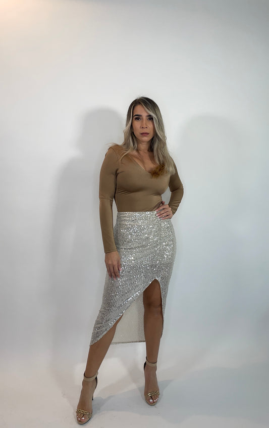 Falda sequins
