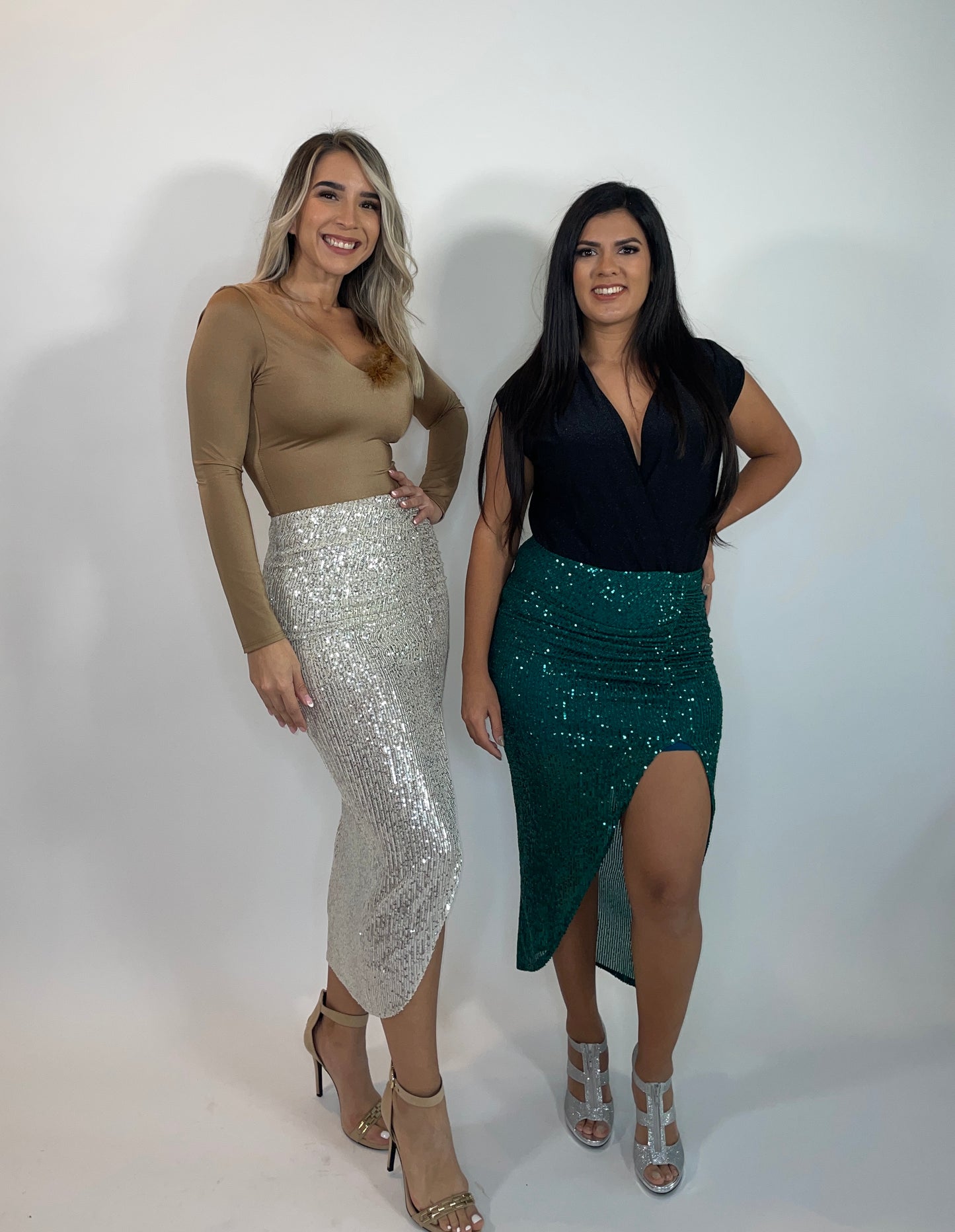 Falda sequins