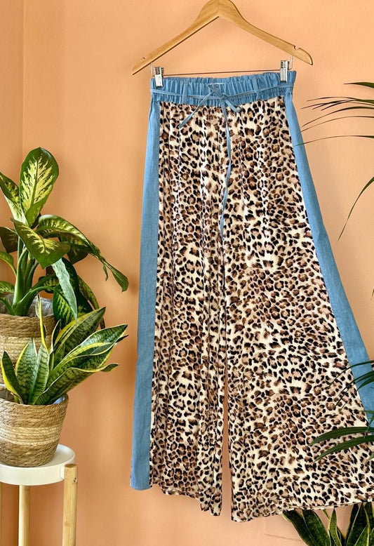 Denim & print