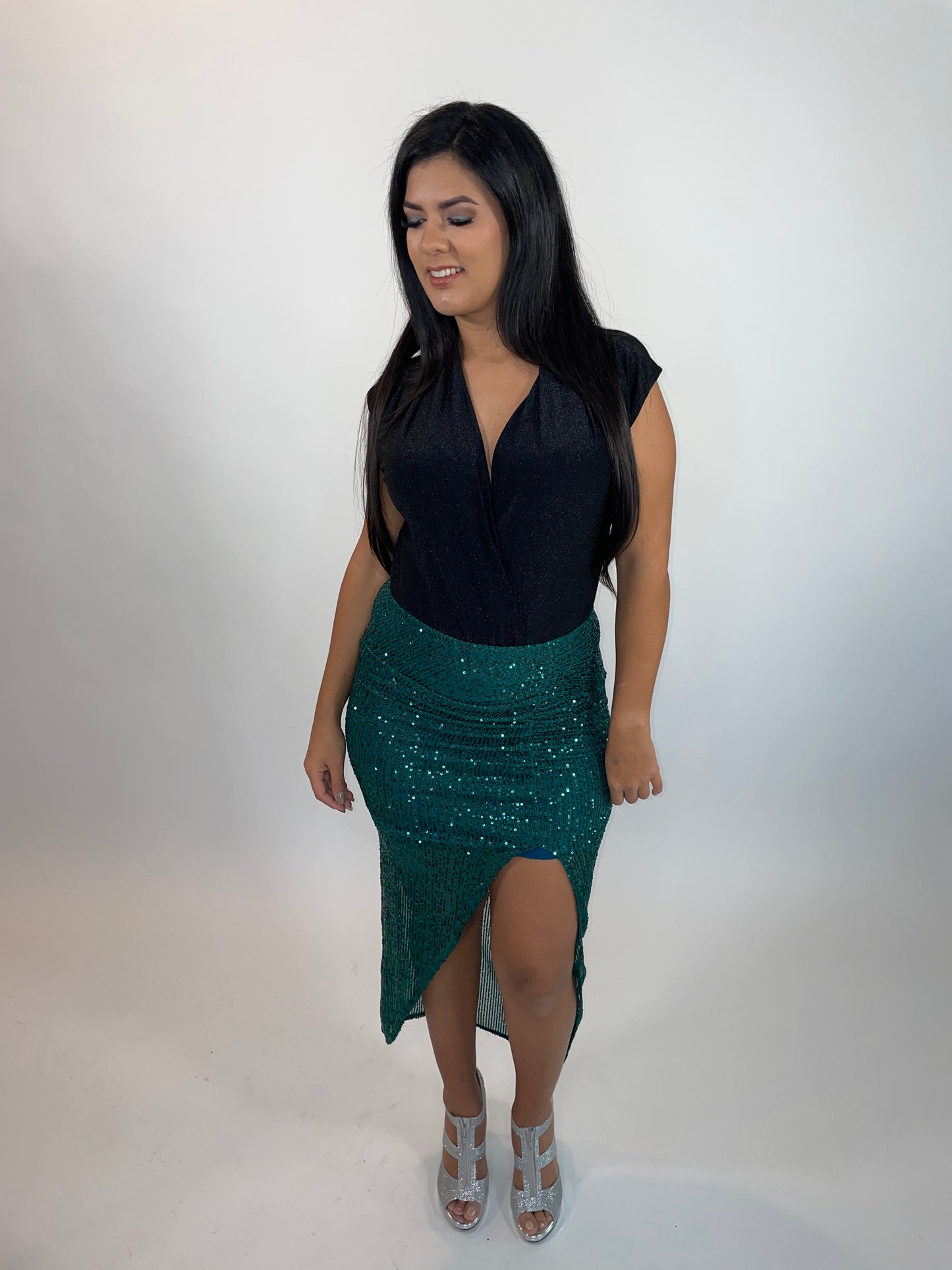 Falda sequins