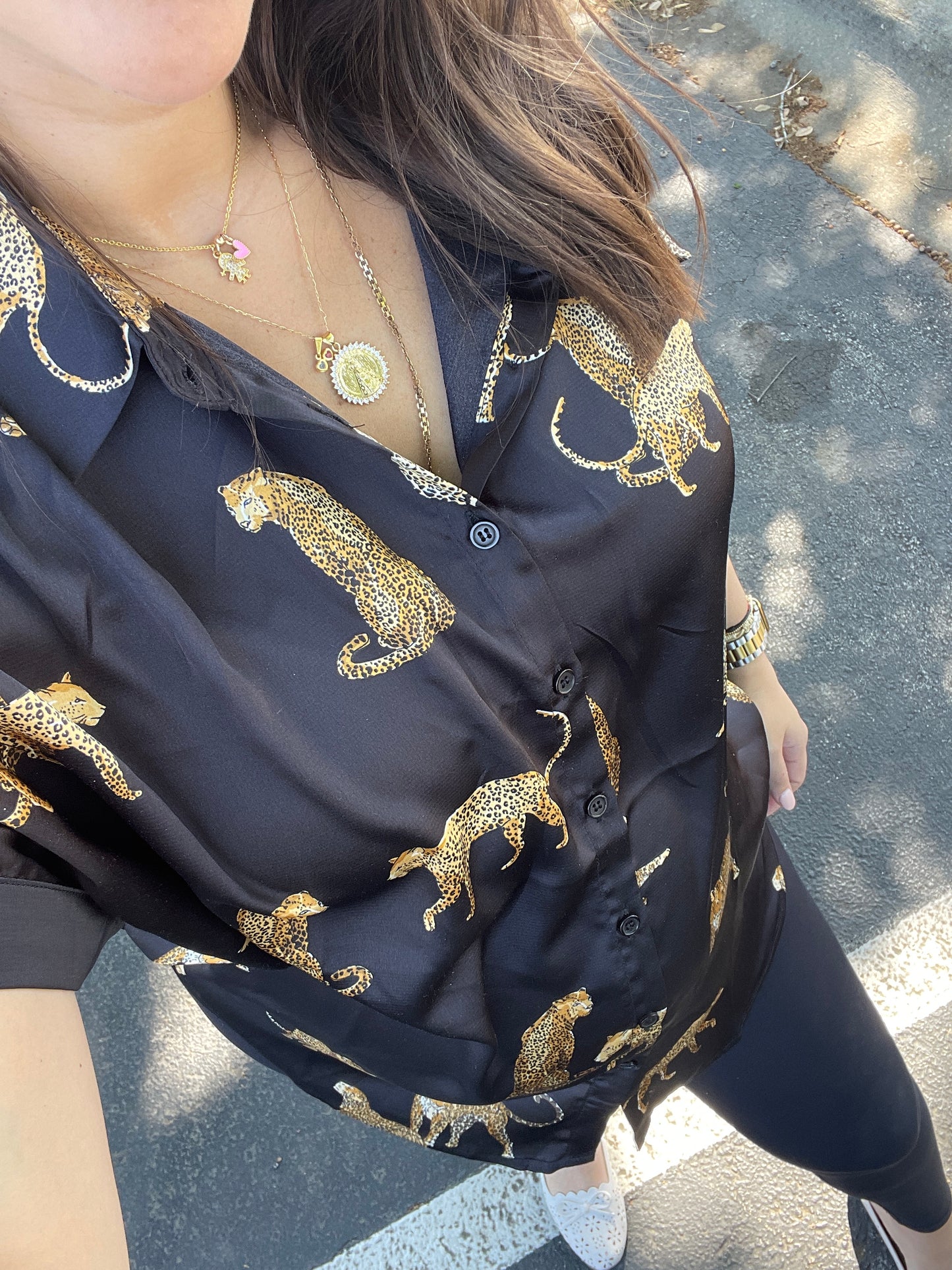 Leopard top