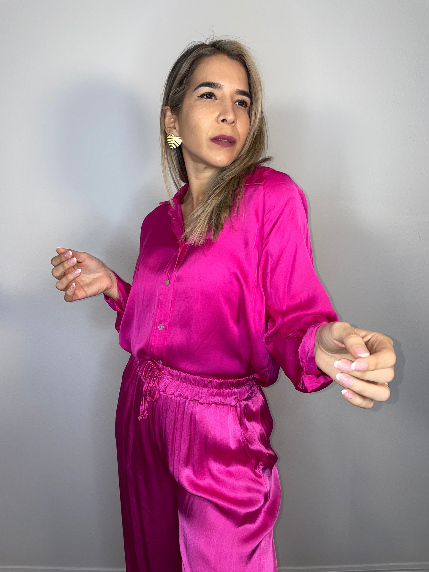 Plain Silk shirt