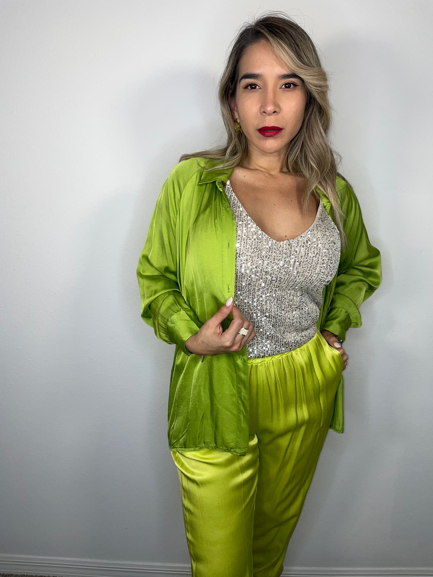 Plain Silk shirt