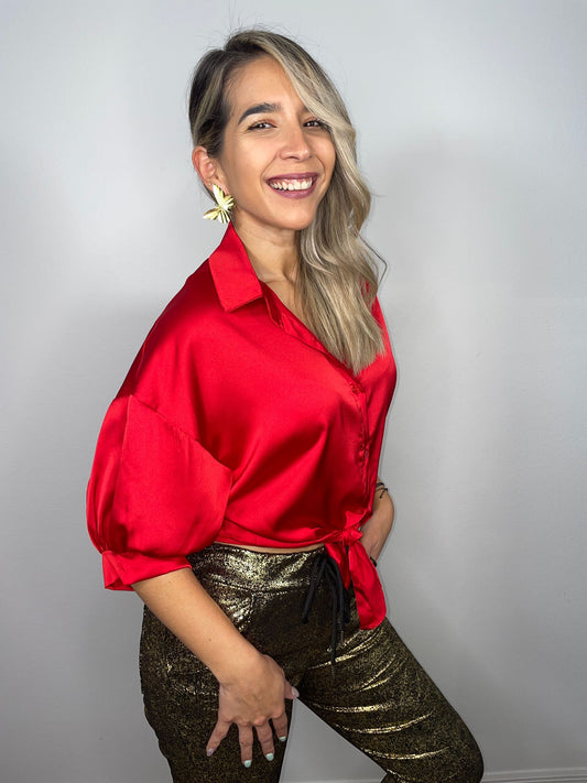 Juliet silk shirt
