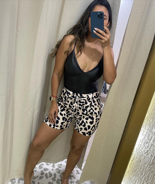 Leathers bodysuit