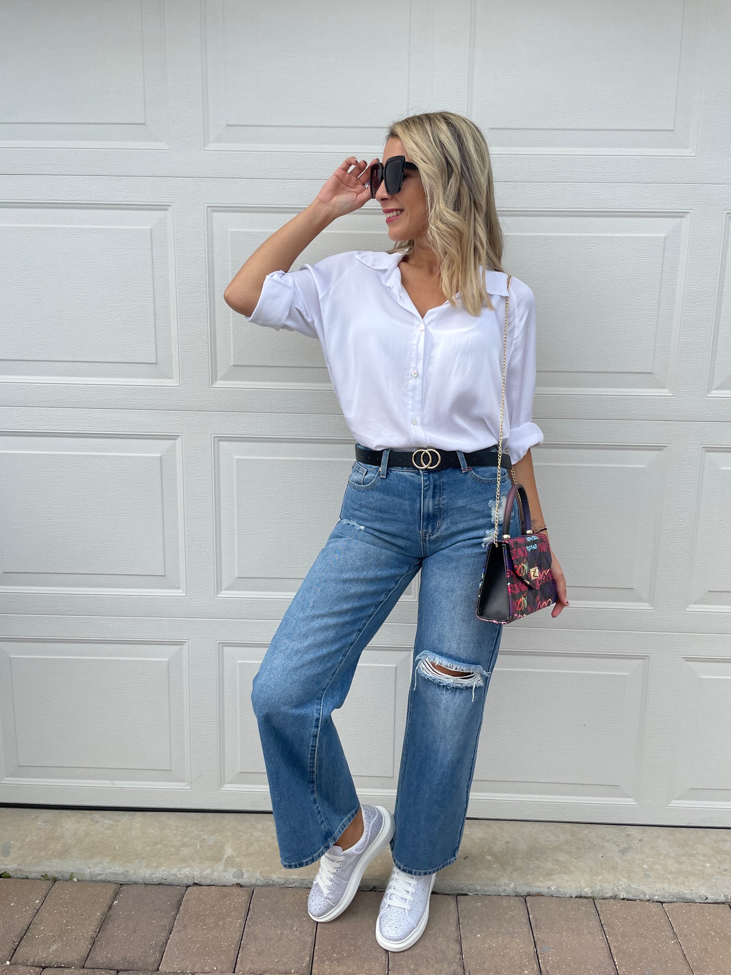 Plain Silk shirt