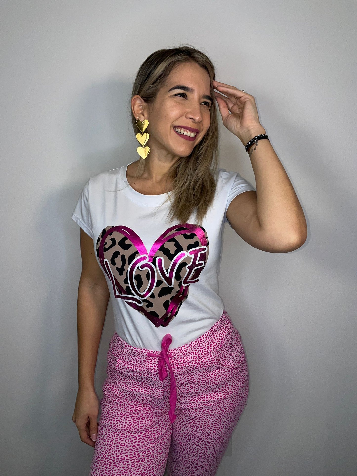 love print t-shirt