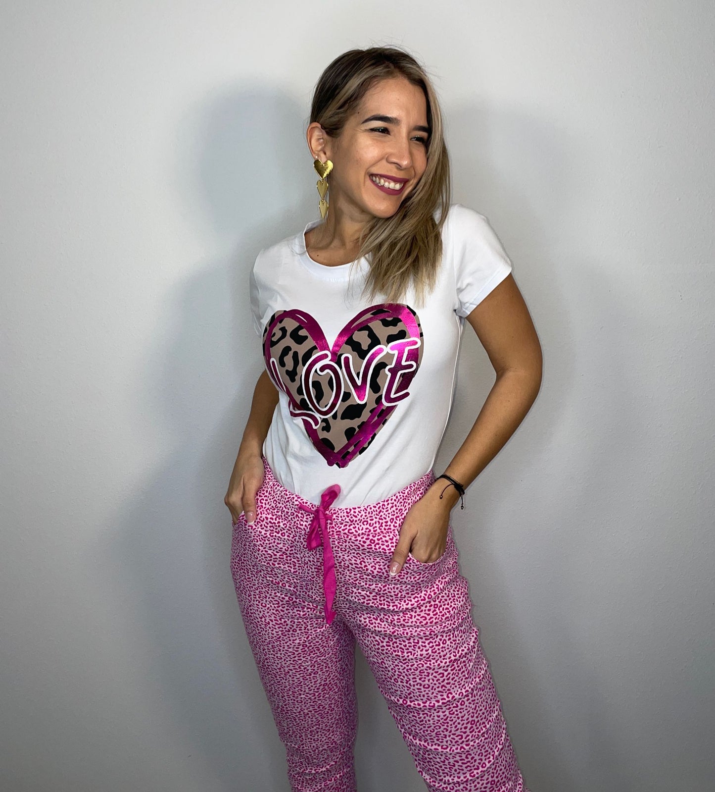 love print t-shirt