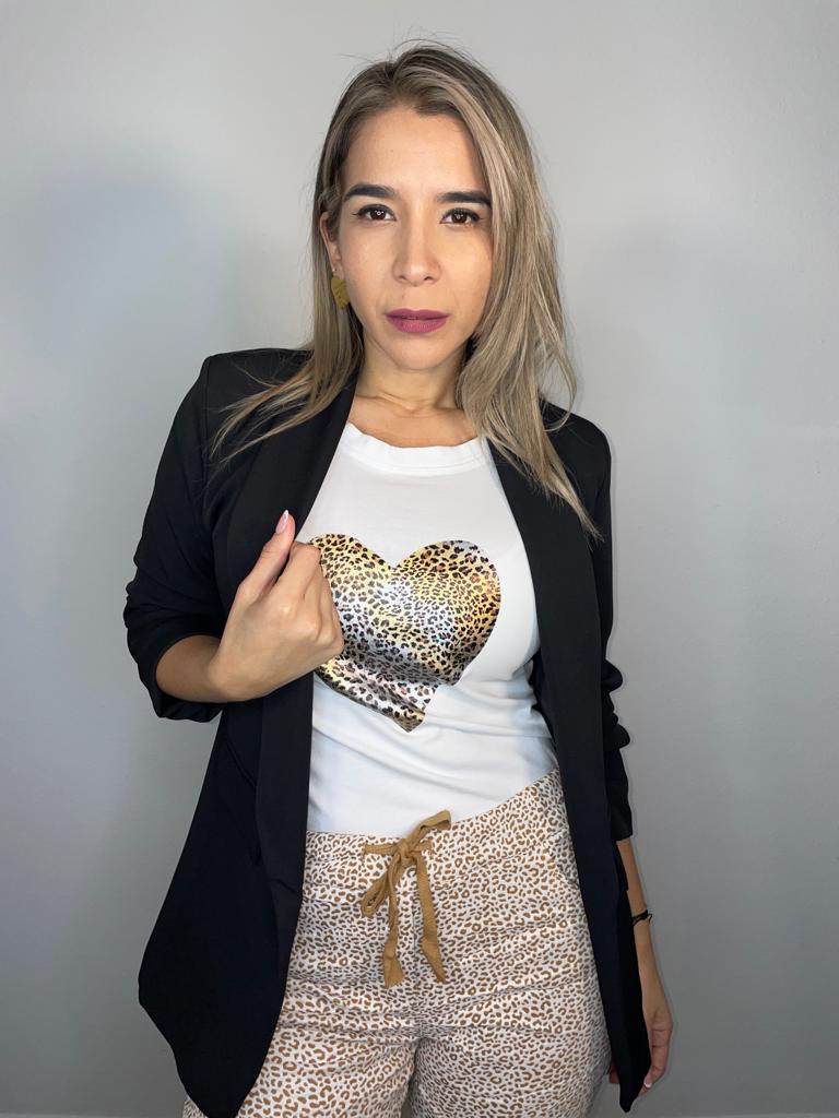 Heart print