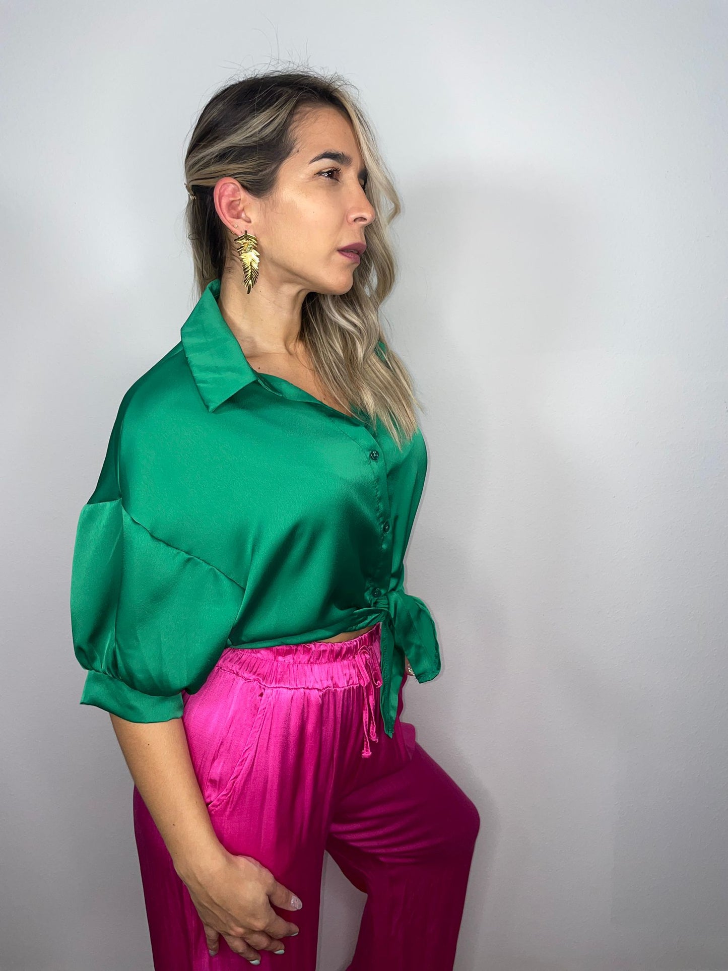 Juliet silk shirt