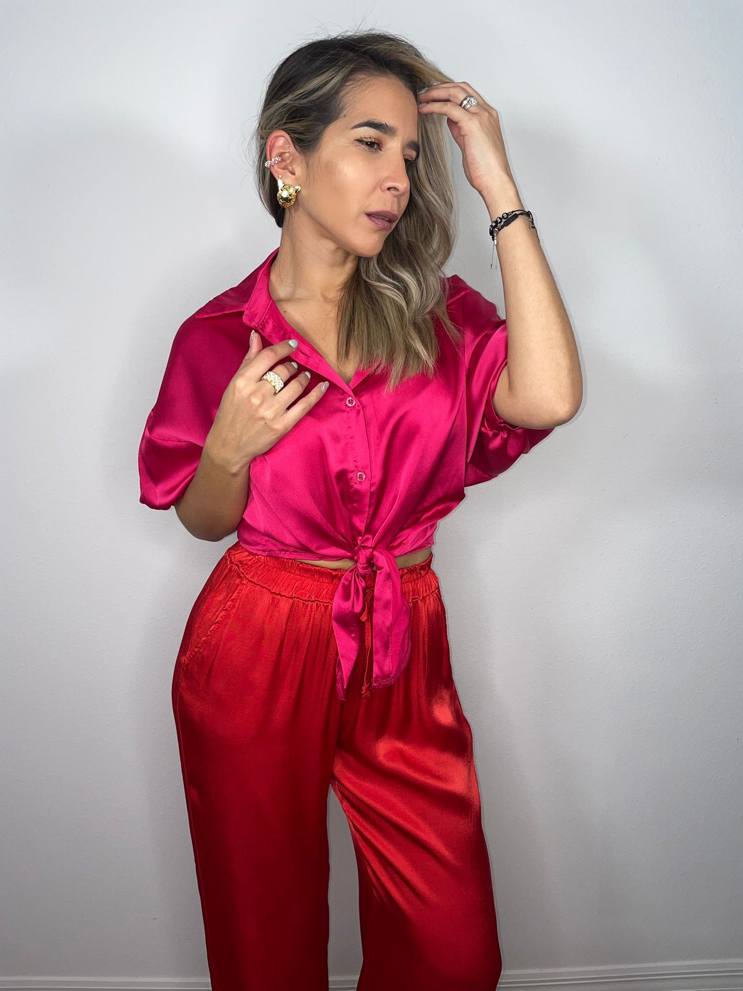 Juliet silk shirt