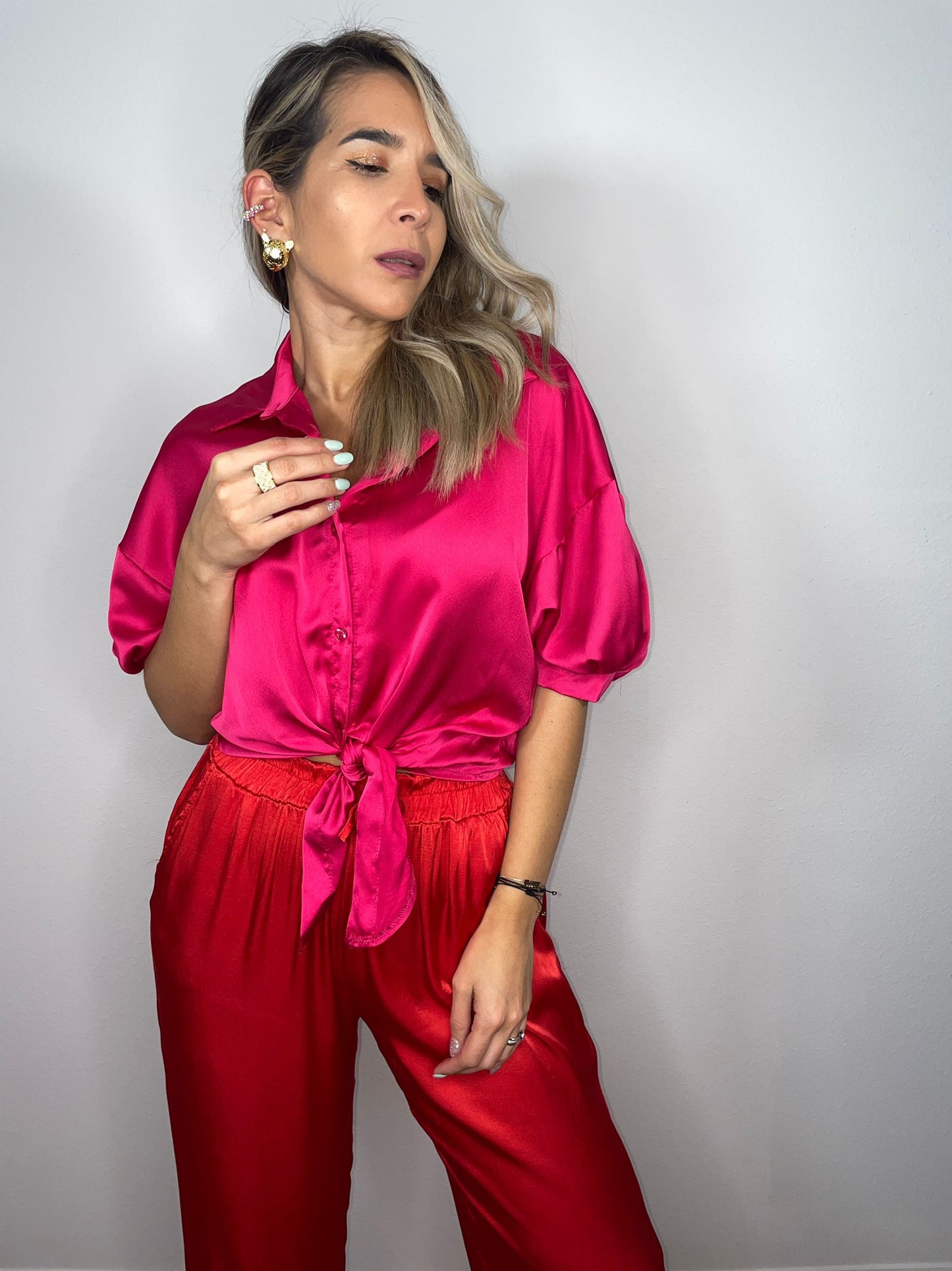Juliet silk shirt